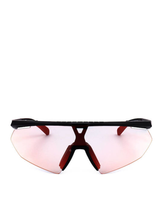 adidas Men's Sunglasses with Black Plastic Frame SP0015 01C