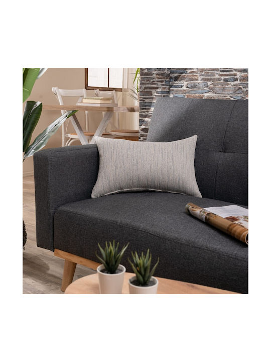 Teoran Floor Pillow Lecce Gray 65x65cm