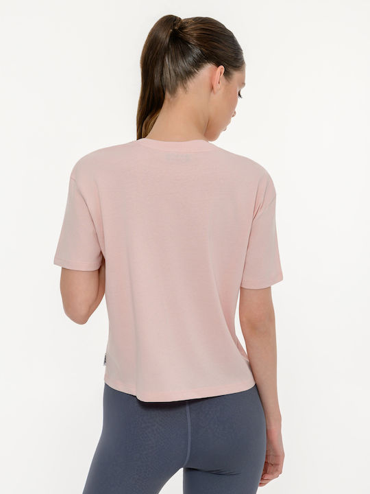 Women's Athletic Crop Top Short Sleeve Fairytale