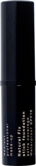 Radiant Natural Fix Extra Coverage Waterproof Foundation Stick SPF15 02 Granola 8.5gr