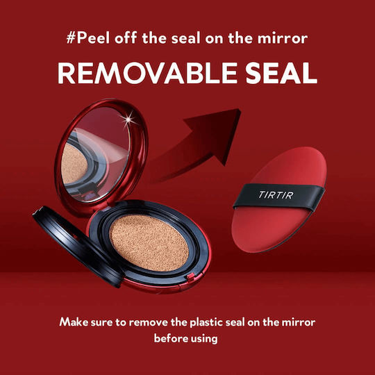 Tirtir Mask Fit Red Cushion Foundation SPF40 15c Fair Porcelain 18gr