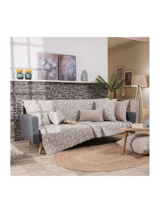 Teoran Ferrara Decken & Couchdecken Viersitzer-Sofa Überwurf Chenille 180x350cm