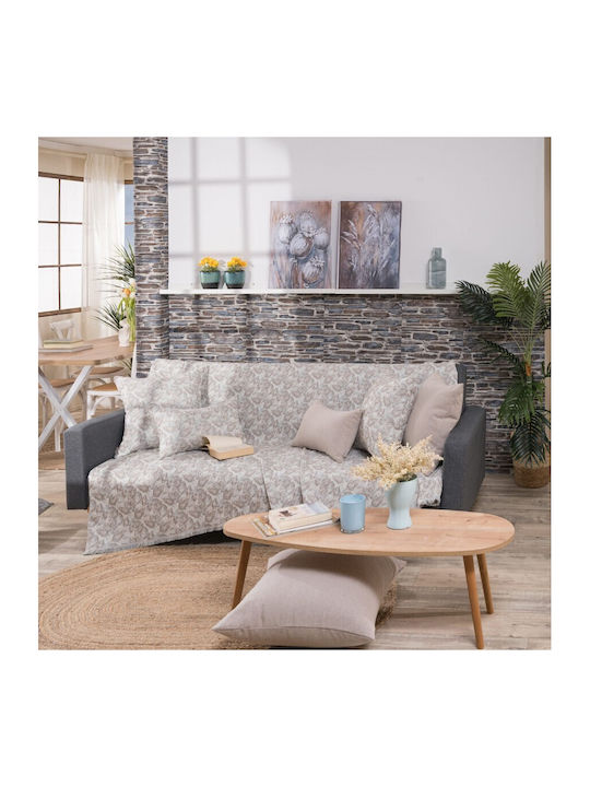 Teoran Ferrara Decken & Couchdecken Viersitzer-Sofa Überwurf Chenille 180x350cm