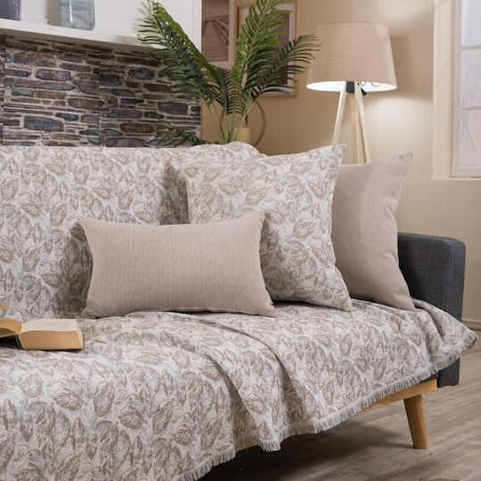 Teoran Ferrara Four-Seater Sofa Throw Chenille 180x350cm