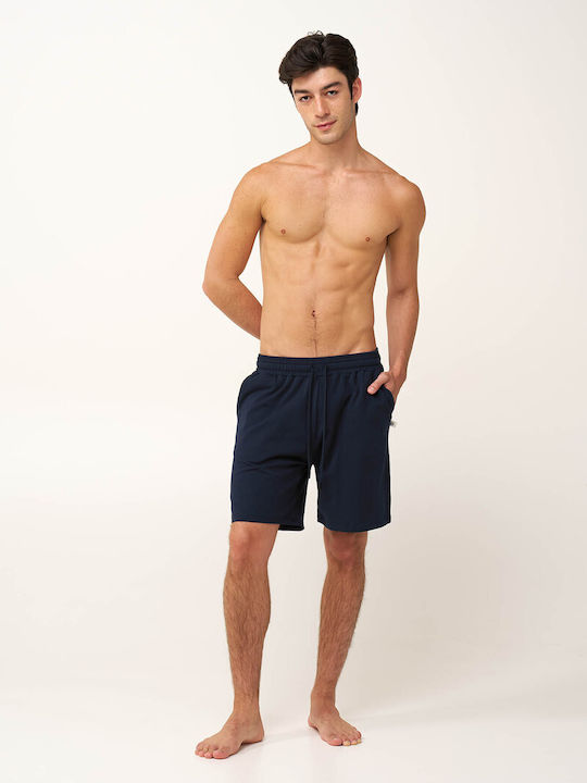 Vamp Summer Men's Bermuda Pyjamas Cotton Dark Gray