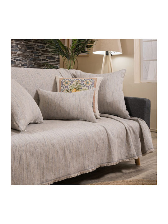 Teoran Lecce Ριχτάρι Πολυθρόνας Chenille 180x150εκ. Lecce
