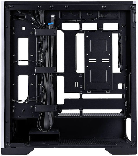 1STPLAYER IF8 Gaming Midi Tower Computer Case with Side Window and ARGB Lighting Black
