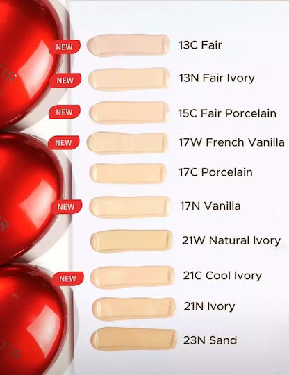 Tirtir Mask Fit Red Cushion Make Up SPF40 13c Fair 18gr