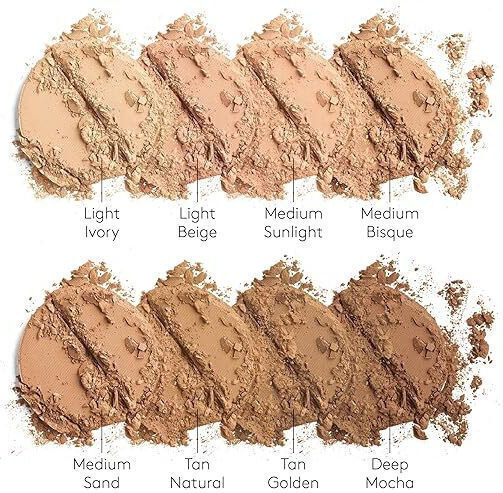 Colorescience Natural Finish Compact SPF20 Tan Golden (Taste of Honey) 12gr