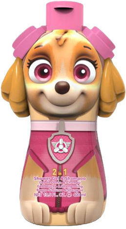 Air-Val International Παιδικό Αφρόλουτρο & Σαμπουάν Paw Patrol Skye σε Μορφή Gel 400ml