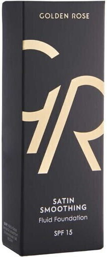 Golden Rose Satin Smoothing Fluid Foundation Лилаво/бяло SPF15 34мл