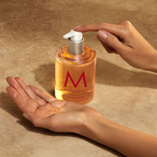 Moroccanoil Dahlia Rouge Bubble Bath Gel with Hyaluronic Acid & Woody Scent 360ml