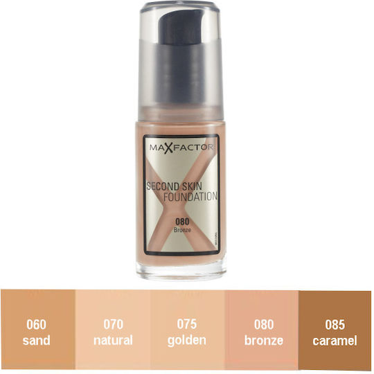 Max Factor Second Skin Make Up 70 Natural 30ml