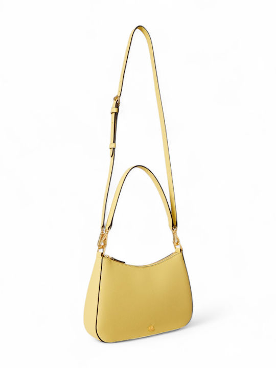 Lauren Leather Women's Shoulder Handbag Yellow