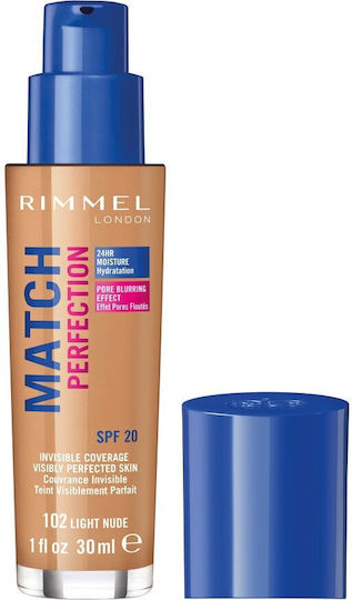 Rimmel Match Perfection Foundation SPF20 30ml