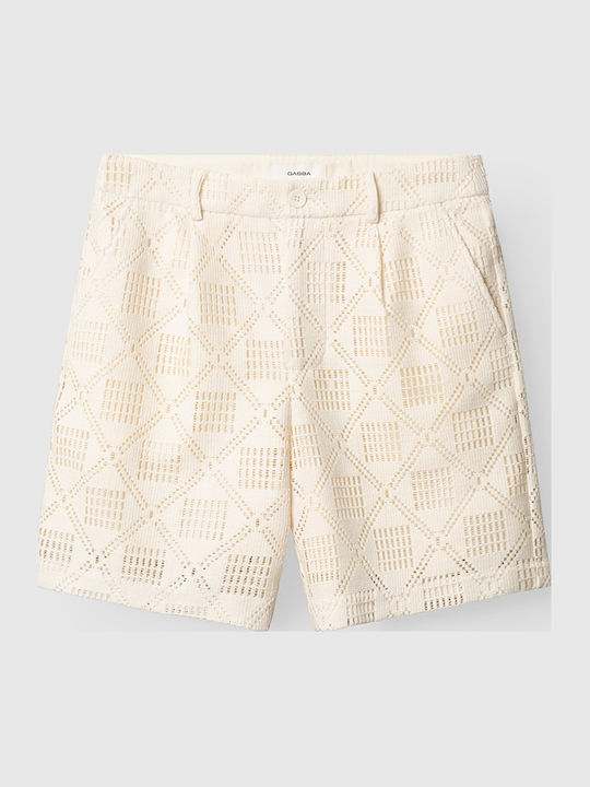 Men's Bermuda Shorts Cream