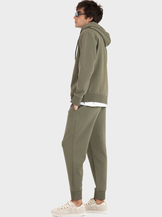 Saggy Saggy Cardigan with Hood Olive