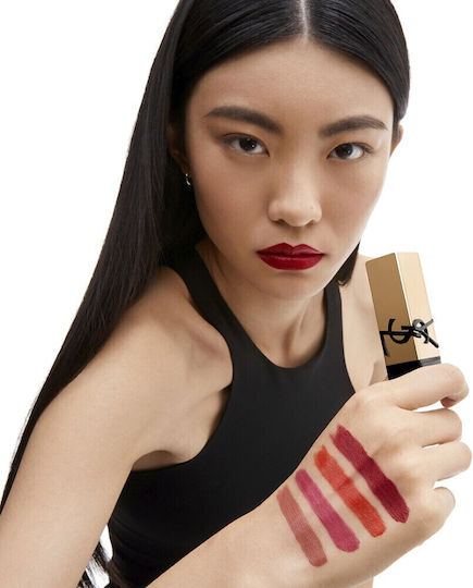 Ysl Rouge Pur Couture Пълнител Класическо Червило Пълнител Сатен ОМ Оранжев Муз 3.8гр