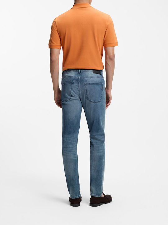 Boss Ανδρικό Παντελόνι Τζιν Ελαστικό Slim Fit Denimlightblue Boss Ανδρικό Παντελόνι Τζιν Ελαστικό Slim Fit Denimlightblue