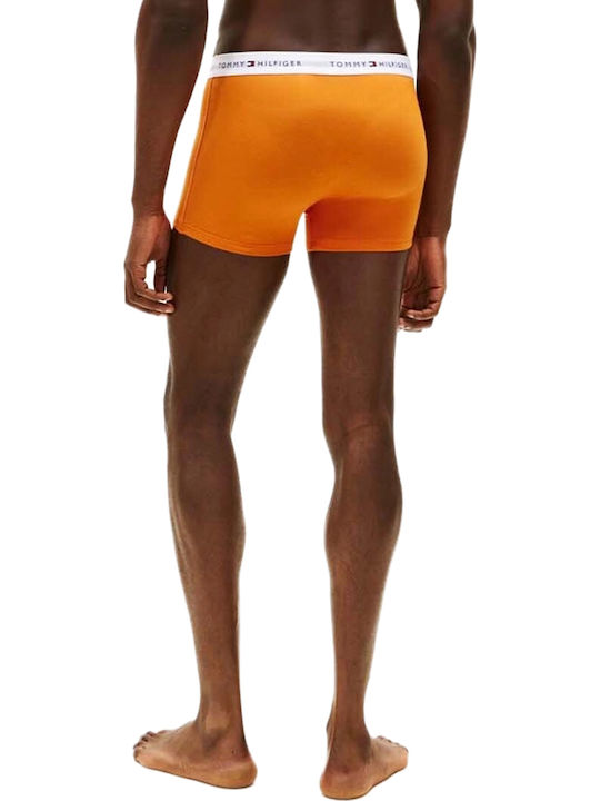 Trunk Men's Boxers 0yz/reg Blu-bon Org-blk 3Pack