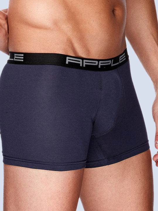 Ανδρικά Μποξεράκια Μαύρο Μπορντώ & Μπλέ 3Pack