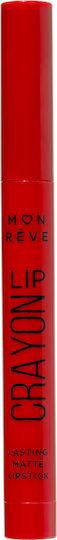 Mon Reve Pencil Κραγιόν Matte Lc12 True Red 25gr