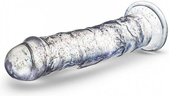 Blush Realistic Dildo With Suction Cup Transparent