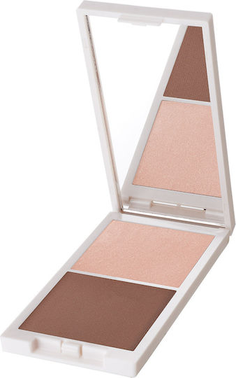 Seventeen Illuminate & Set 02 Medium Dark Contouring Palette 16gr 50ml