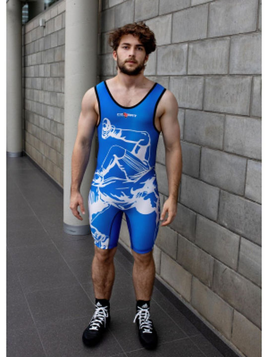Combat Sport Ανδρικό Μαγιό Πάλης Μπλε