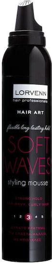 Lorvenn Soft Waves Styling Mousse Αφρο für Locken 200ml