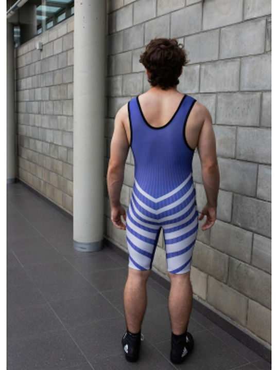 Combat Sport Men's Blue Fight Swimsuit
