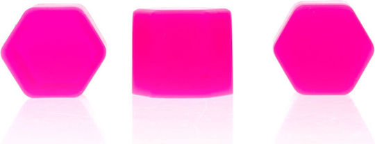 17 Mm Pink Screw Caps 20 Pcs Wheels Remover