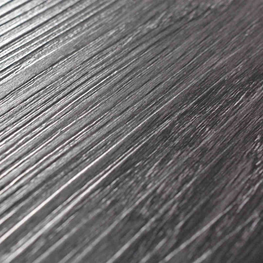 vidaXL Σετ Πλαστικό Δάπεδο PVC με 18 Πλακάκια 2mm Μ91.5xΠ15εκ. Μαύρο