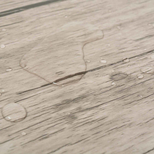vidaXL Σετ Πλαστικό Δάπεδο PVC με 36 Πλακάκια 2mm Μ91.5xΠ15εκ. Γκρι