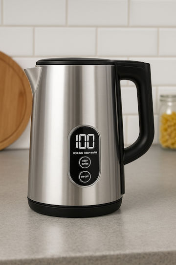 Βραστήρας 1.8lt 1800W Γκρι