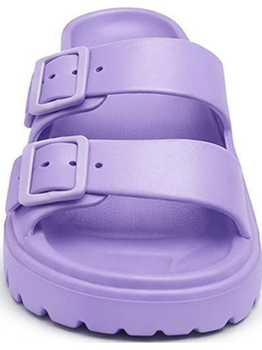 Flip Flops In Purple Colour