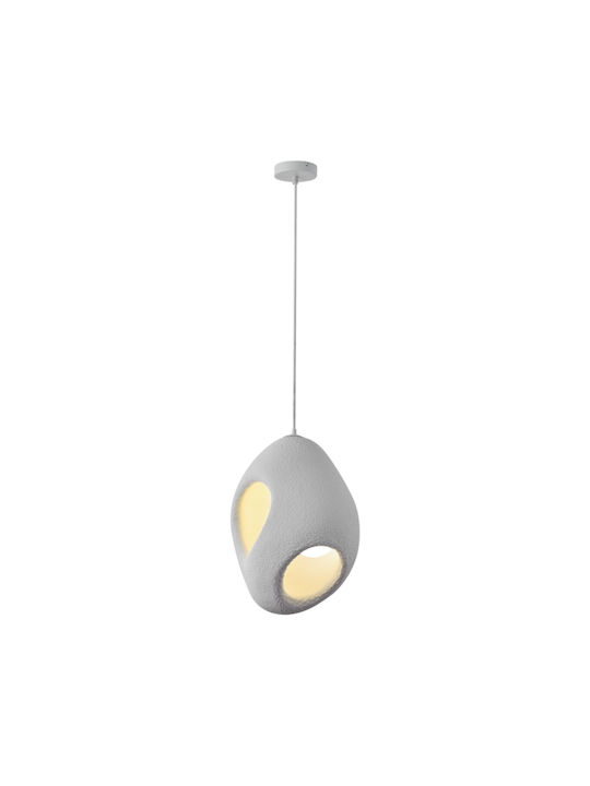 Eurolamp Pendant Ceiling Light White with E27 Socket 29x29x41cm