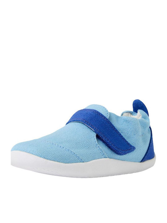 Xplorer Go Kids Sneakers Anatomic with Hoop & Loop Closure Light Blue