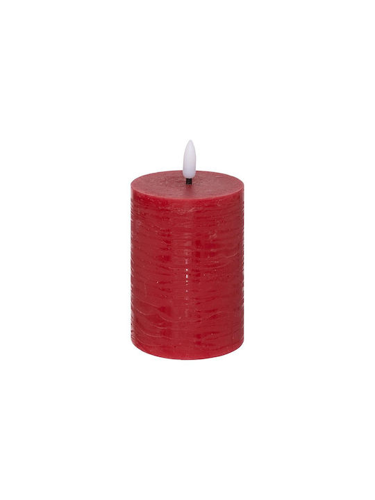 Atmosphera Decorative Lighting Molia LED Warm White Wax Polish 7x7x13cm