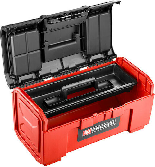Facom Hand Tool Case Plastic with Tobacco Case Dimensions: W48.6xD26.6xH23.6cm