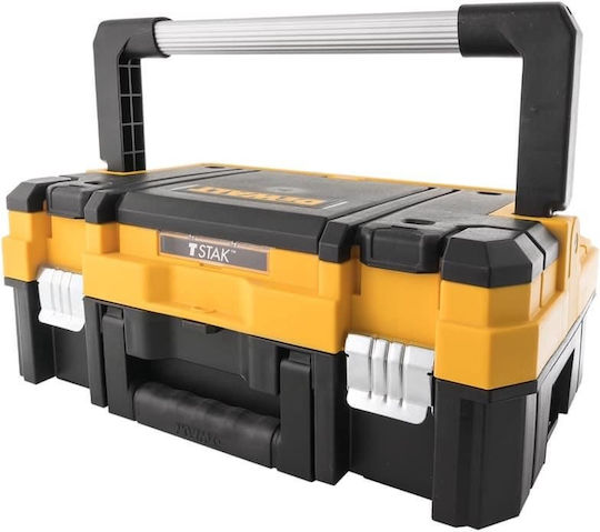 Dewalt TSTAK Hand Tool Case Plastic with Tobacco Case and Foam Dimensions: W44xD33.1xH18.5cm