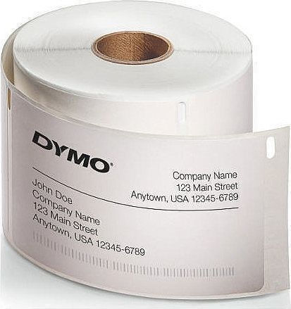Dymo Αυτοκόλλητες Ετικέτες σε Ρολό 57x32mm 12τμχ
