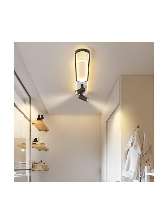 Alista Home Ceiling Light Black with Integrated LED