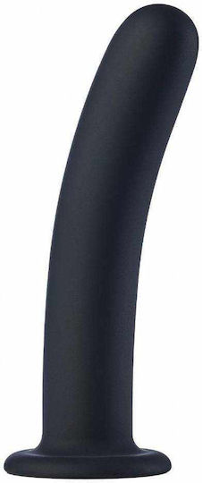 Μαύρο Εσώρουχο Strap On Ομοίωμα Σιλικόνης Dreamtoys Bold Ivy Strap On Thong Dildo Black 15.5cm