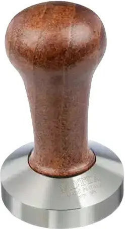 Motta Tamper with Flat Surface 57mm in Brown Color