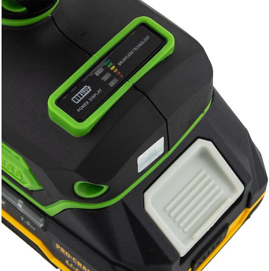 ProCraft PA18ProDFR Κατσαβίδι Μπαταρίας Brushless 20V