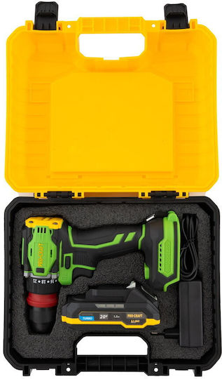 ProCraft PA18ProDFR Κατσαβίδι Μπαταρίας Brushless 20V