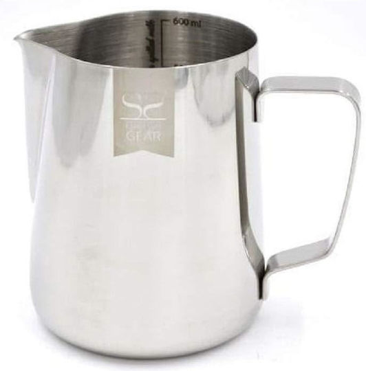Espresso Gear Milchkanne Barista Fassungsvermögen 600ml Inox