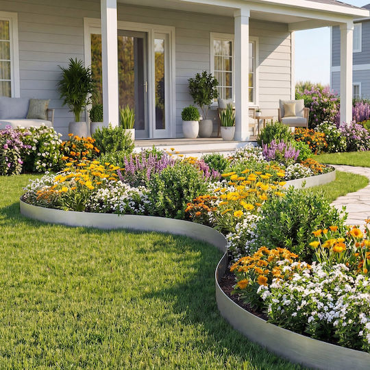 Vevor Metal Garden Hedge in Gray Color