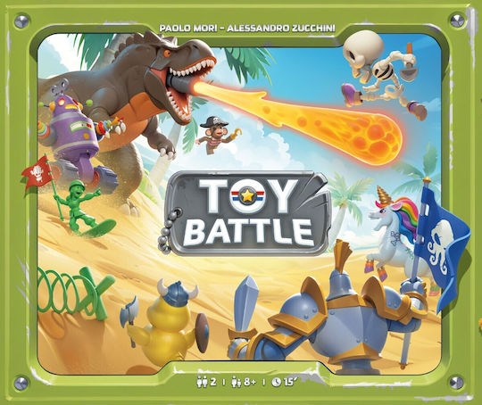 Επιτραπέζιο Παιχνίδι Toy Battle για 2 Παίκτες 8+ Ετών (EN) Repos Production